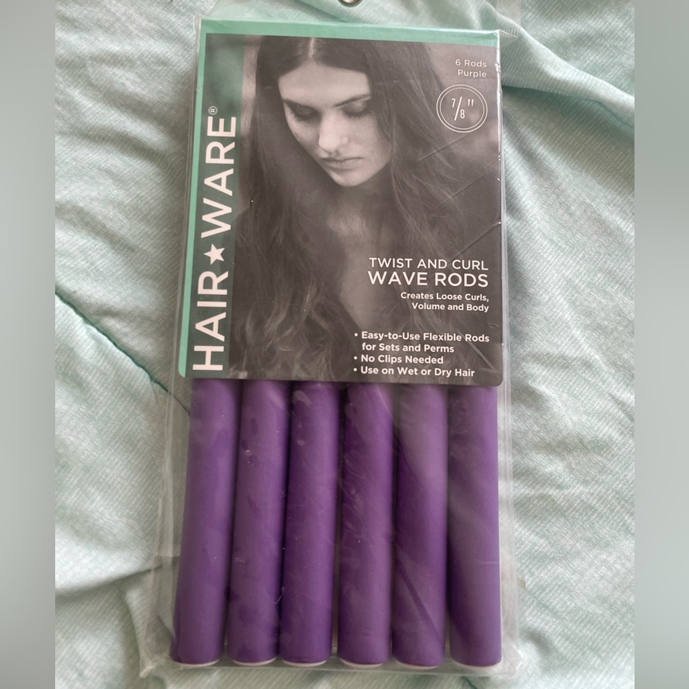 Hair ware resist and curl wave rods (Flexi rods)